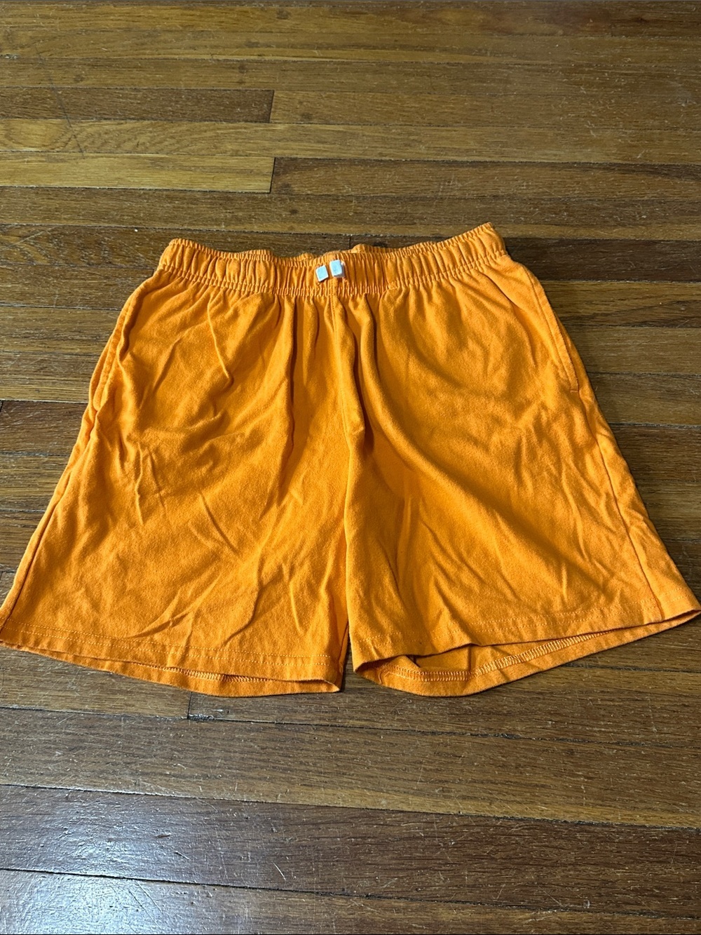 Cat & Jack Boy’s Orange Athletic Shorts, XL (14)